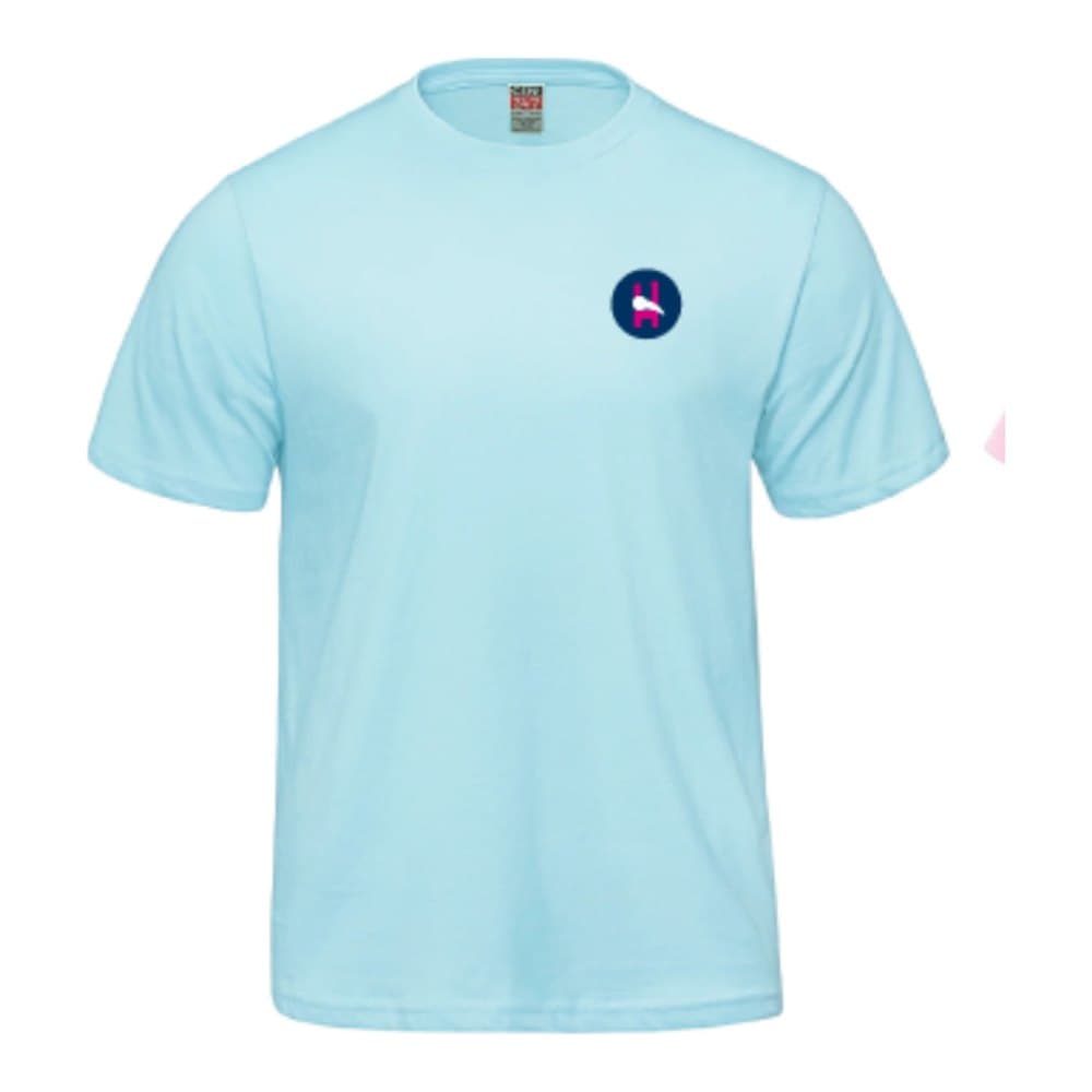 T-shirt coton homme, Bleu
