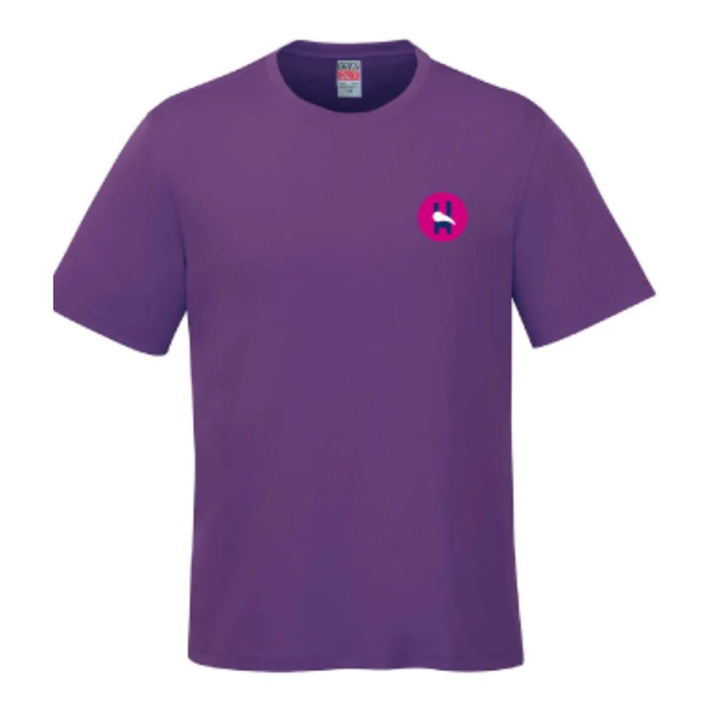 T-shirt coton homme, Mauve