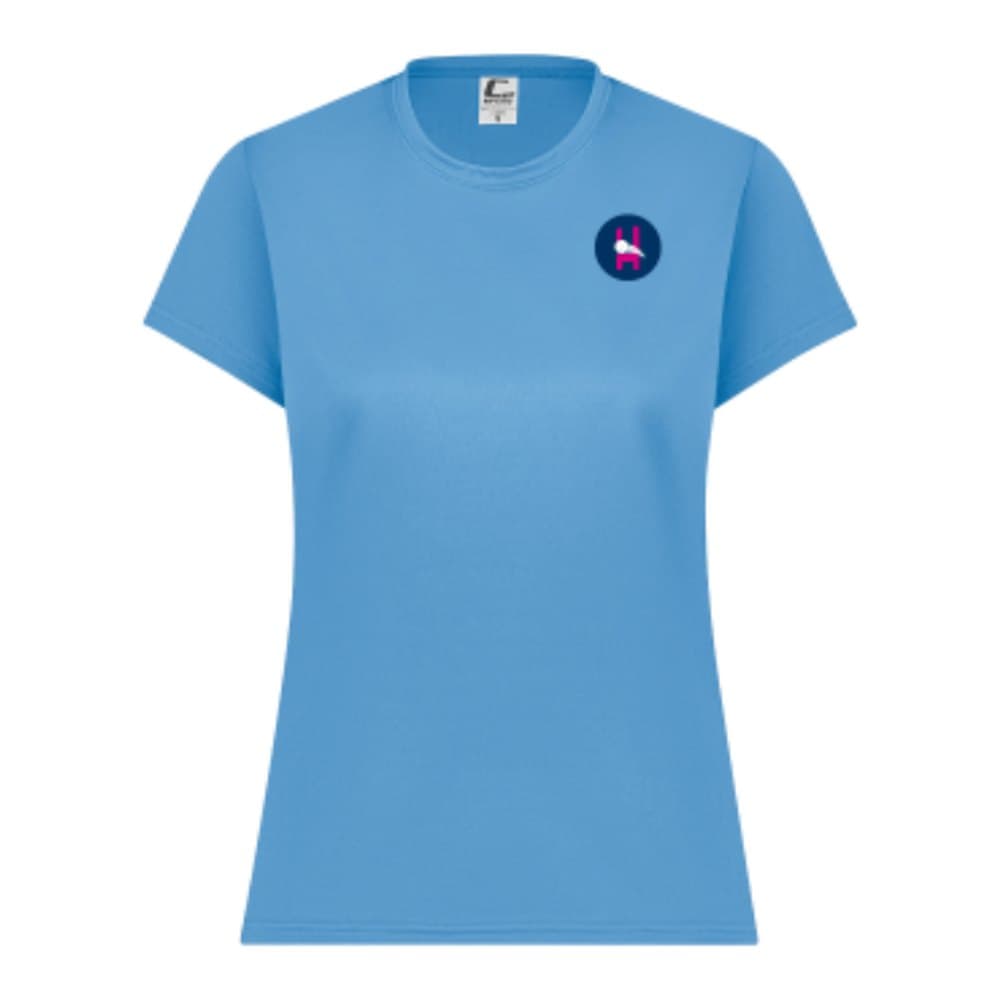 T-shirt sport femme, Bleu
