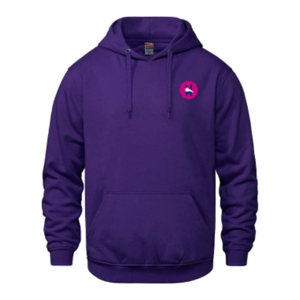 Chandail à capuchon, Mauve
