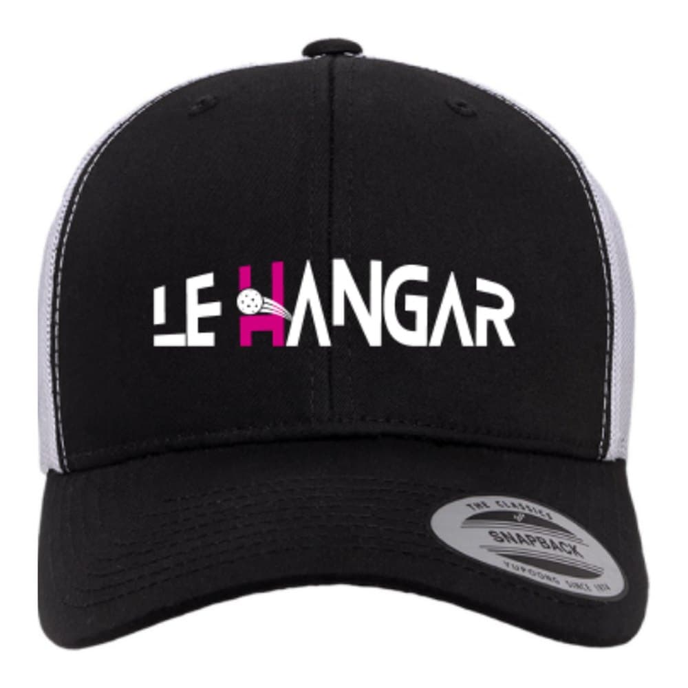 Casquette trucker Le Hangar · Noir et blanc