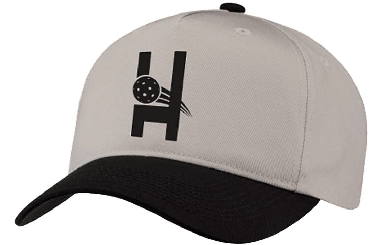 Casquette H · Gris et noir